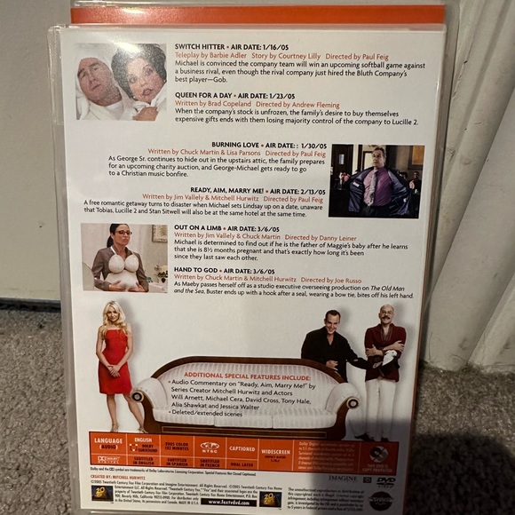 📀 5 for $25 Arrested Development Season 2 DVD - Picture 9 of 14